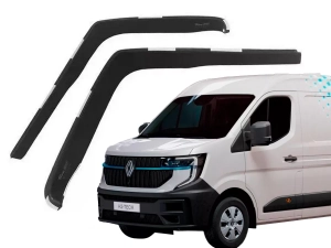 Дефлектори вікон Renault Master IV (XDD; 24-) - Heko (вставні)