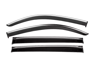 Дефлекторы окон Mercedes EQB I (X243; 21-) - Niken (с хром молдингом) 3