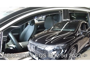 Дефлектори вікон Mercedes EQS SUV I (X296; 22-) - Heko (вставні) 4