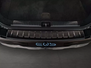 Накладка на задній бампер Mercedes EQS SUV I (X296; 22-) - Avisa (графітова) 5