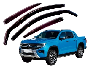 Дефлектори вікон VW Amarok II (NF; 22-) - Heko (вставні)