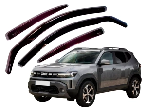 Дефлекторы окон Dacia Duster III (24-) - Heko (вставные)