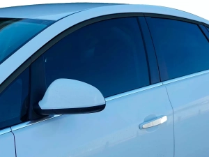 Хром нижние молдинги окон Opel Astra J (09-15) 5D Htb - Omsa 6