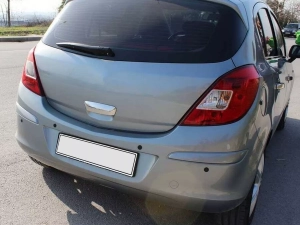 Хром накладка на заднюю ручку Opel Corsa D (06-14) - Omsa 4