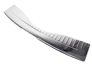 Накладка на задній бампер Renault Megane IV (16-24) Універсал - Nitto (хром)