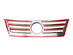 Хром накладка на решітку VW Caddy III (2K; 04-10) - Omsa (цільна) 3