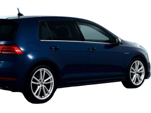 Хром нижние молдинги окон VW Golf VI (08-12) 5D Htb - Omsa 6