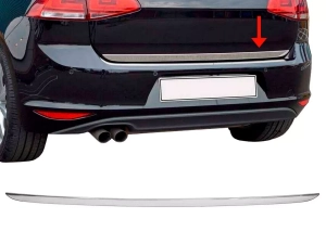 Хром на кромку багажника VW Golf VII (12-20) Htb - Omsa