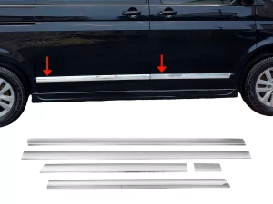 Хром молдинг дверний VW T6 (15-23) коротка база - Omsa