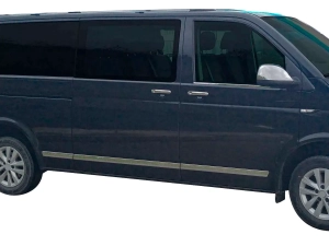 Хром молдинги дверні VW T5 (03-15) довга база - Omsa 4