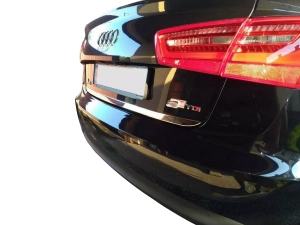 Хром на кромку багажника Audi A6 C7 (11-18) Sedan - Omsa 8