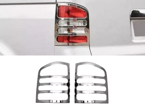 Хром накладки на задние фонари VW T5 (03-15) подъёмная дверь - Omsa