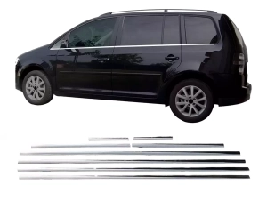 Хром нижні молдинги вікон VW Touran I (1T; 03-10) - Omsa
