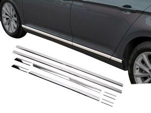 Хром молдинг дверей VW Passat B8 (3G; 15-22) Седан, Універсал - Omsa