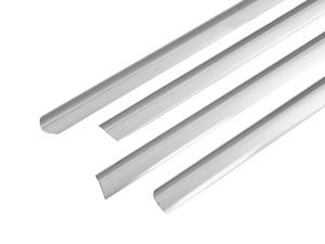 Хром нижні молдинги вікон Mercedes C W203 (00-07) Sedan - Omsa 2