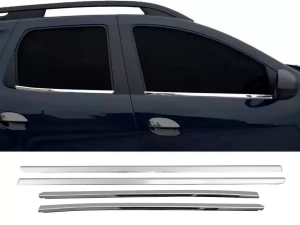 Хром нижні молдинги вікон Dacia Duster II (HM; 18-24) - Omsa