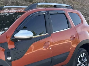 Хром нижні молдинги вікон Dacia Duster II (HM; 18-24) - Omsa 6