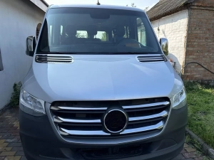 Хром на повітрозабірники Mercedes Sprinter W907 (19-) - Omsa 8