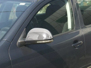 Хром накладки на дзеркала Skoda Octavia A5 (09-12) рестайлінг - Omsa 4