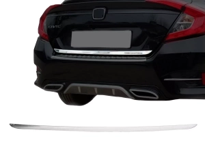 Хром на кромку багажника Honda Civic X (16-21) Sedan - Omsa