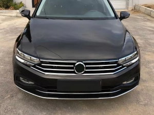 Хром молдинг переднього бампера VW Passat B8.5 (19-22) - Omsa 7