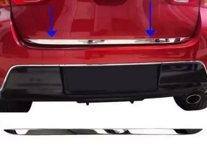 Хром на кромку багажника Toyota Auris II (E180; 12-18) - Omsa