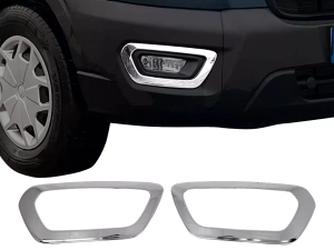 Хром накладки на протитуманки Ford Transit Mk9 (20-) - Omsa