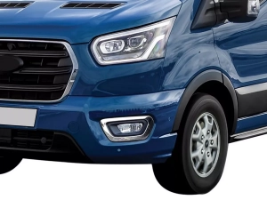 Хром накладки на протитуманки Ford Transit Mk9 (20-) - Omsa 4