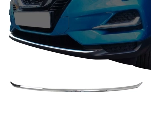 Хром на передній бампер Nissan Qashqai II (J11; 17-21) - Omsa