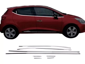 Хром нижні молдинги вікон Renault Clio IV (12-19) Hatchback - Omsa