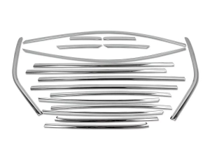 Хром повні молдинги вікон Ford Kuga II (13-19) 2