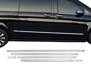 Хром молдинги дверні Mercedes Vito / V W447 LWB (L3) 1 двері