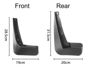 Бризковики Audi A3 III (8V; 17-20) Sportback рестайлінг - Premium 4