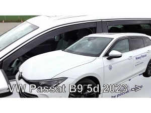 Дефлектори вікон VW Passat B9 (3J; 23-) Універсал - Heko (вставні вітровики) 4