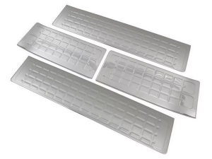 Накладки на пластиковые пороги Citroen Jumpy III (17-) - Omsa (4 шт) Накладки на пластиковые пороги Citroen Jumpy III (17-) - Omsa (4 шт)