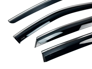 Вітровики Nissan Qashqai III (J12; 21-) - Hawk (з хром молдингом) 4 шт 3