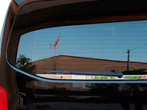 Хром нижньої кромки заднього скла Mercedes Vito / V W447 (14-) - Omsa 3