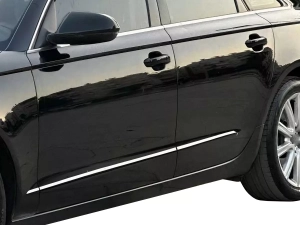 Хром молдинги дверні Audi A6 C7 (11-18) - Omsa 7