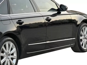 Хром молдинги дверні Audi A6 C7 (11-18) - Omsa 8