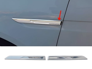 Хром боковые имитаторы поворотников Renault Megane IV (21-24) рестайлинг