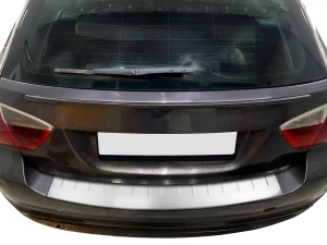 Накладка на задний бампера BMW 3 E91 (09-12) рестайлинг - Omsa 4