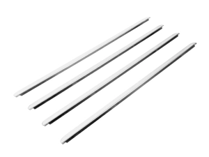 Хром нижние молдинги окон Dacia Logan MCV (07-12) - Carmos 2