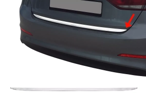 Хром на кромку багажника Hyundai Elamtra VI (AD; 16-20)