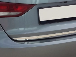 Хром на кромку багажника Hyundai Elamtra VI (AD; 16-20) 3