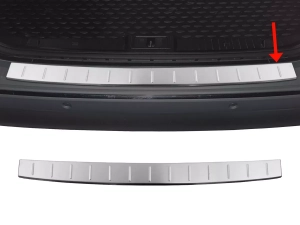 Накладка на задний бампер Mercedes E W211 (02-09) Sedan - Omsa