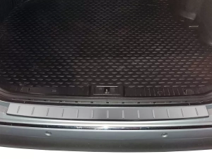 Накладка на задний бампер Mercedes E W211 (02-09) Sedan - Omsa 4