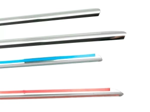 Хром нижні молдинги вікон Mercedes E W211 (02-09) Седан - Omsa 4