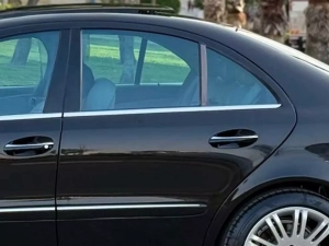 Хром нижні молдинги вікон Mercedes E W211 (02-09) Седан - Omsa 8