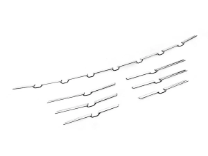 Хром на решітку бампера Renault Megane IV (21-24) 3