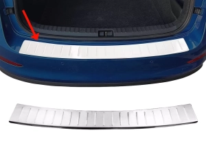 Накладка на задній бампер Skoda Scala (19-) - Omsa